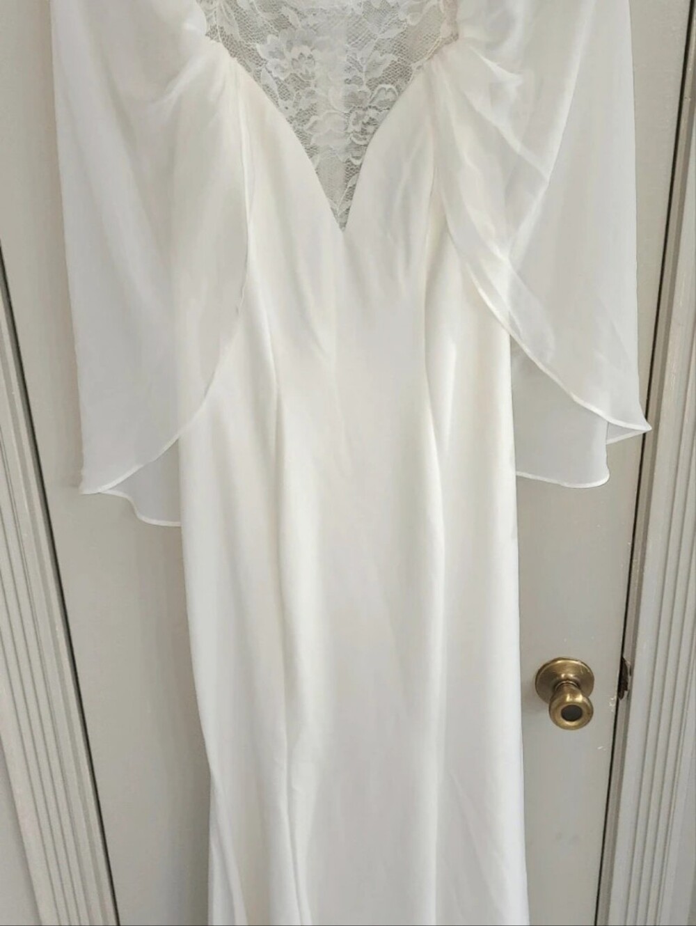 Ever Pretty Wedding White Long Sleeve Dress with Lace Detail - Picture 15 of 16